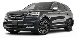 Black Lincoln Aviator